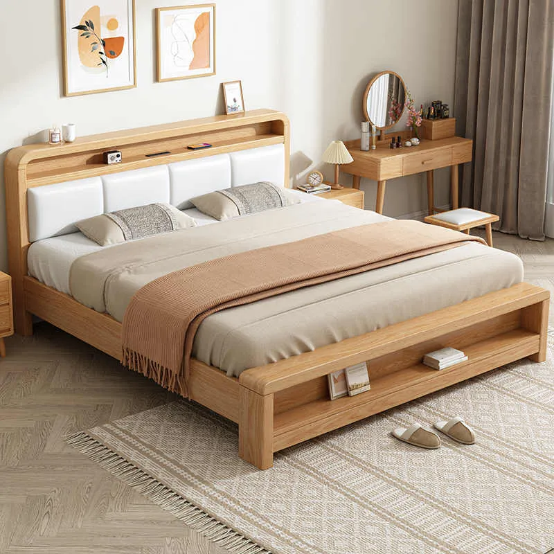 Mẫu giường ngủ gỗ đẹp và hiện đại cho phòng ngủ