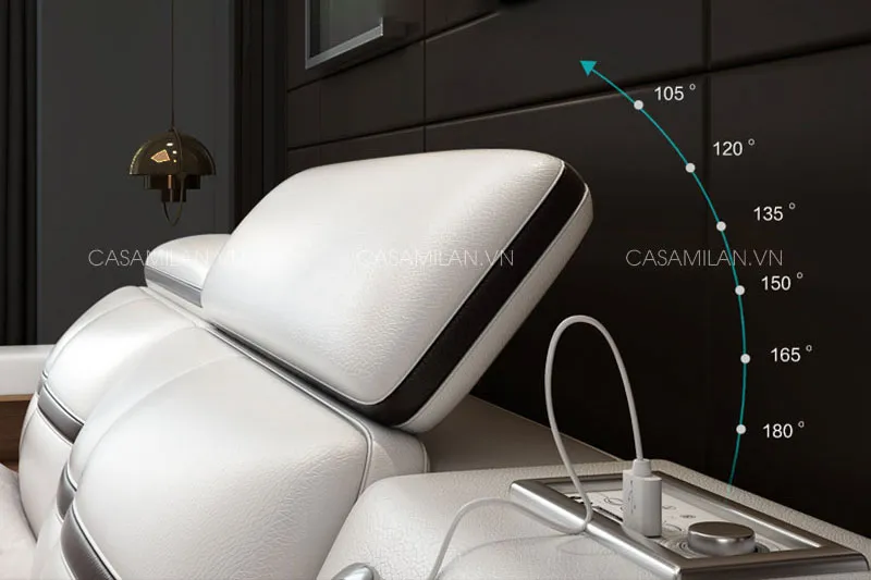Đầu giường ngủ massage thông minh GSB25