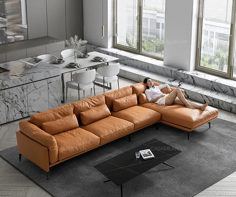Lựa chọn màu sofa theo không gian