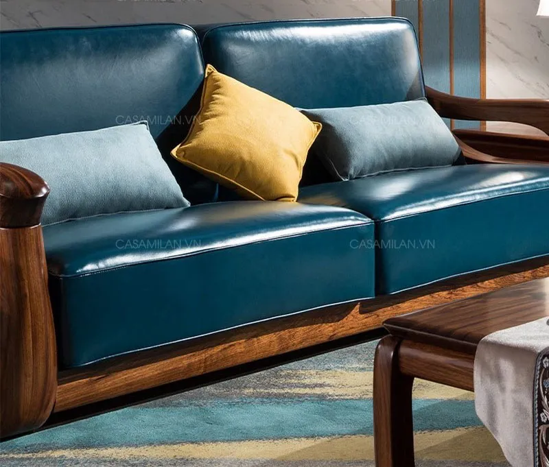 Thiết kê bộ ghế sofa gỗ đơn giản hiện đại