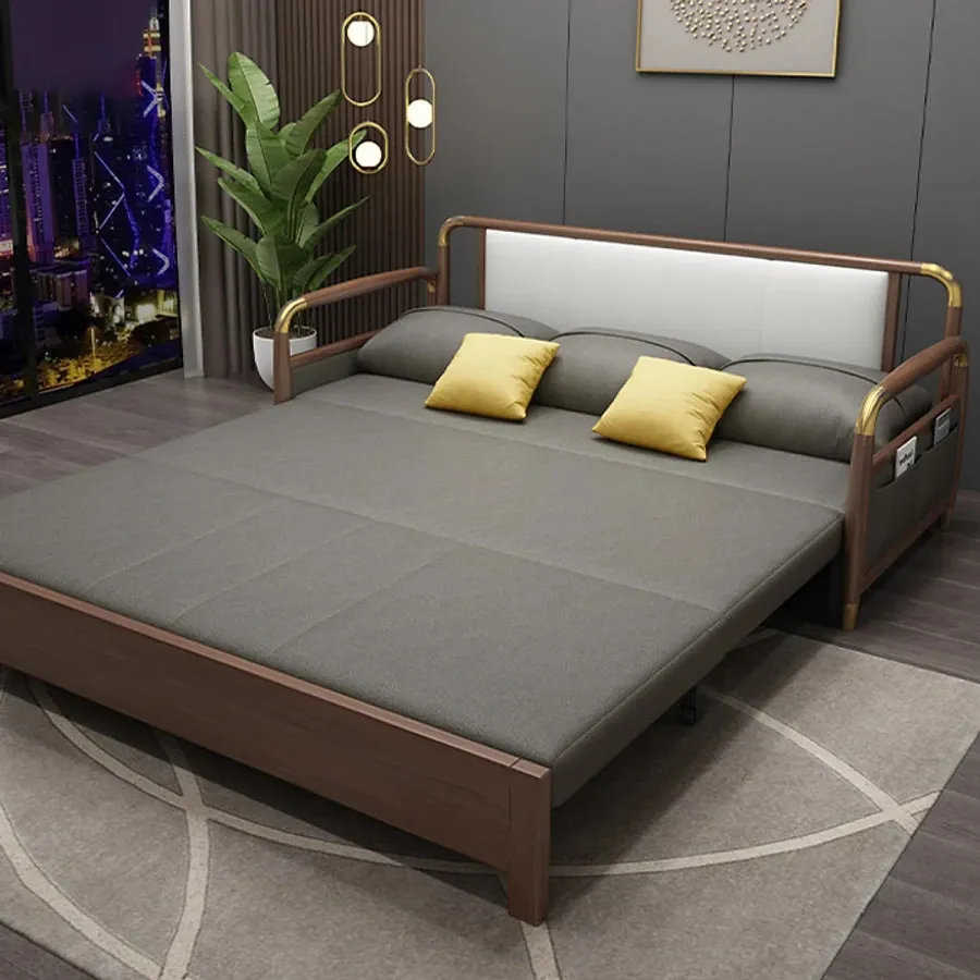 Ghế sofa giường gỗ đa năng