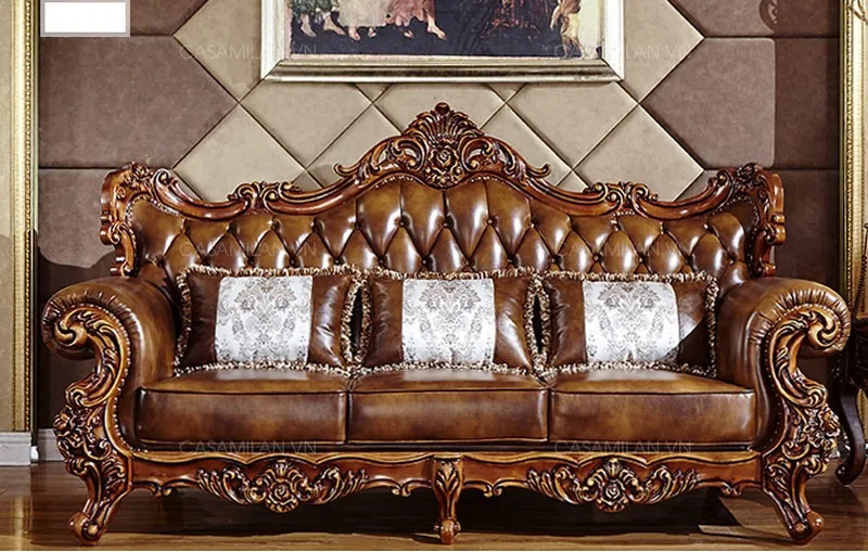 Thiết kế ghế sofa tân cổ điển đẹp