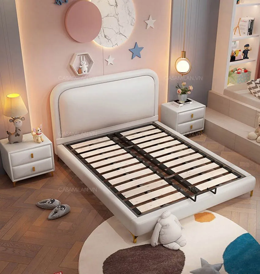 Dát giường ngủ gỗ cao cấp chịu lực tốt