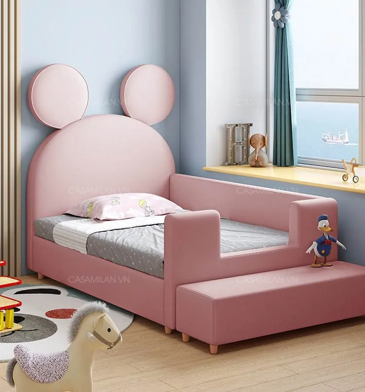 Đầu giường ngủ cho trẻ em hình Mickey CB124