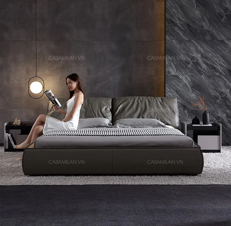Giường ngủ hiện đại thiết kế sang trọng