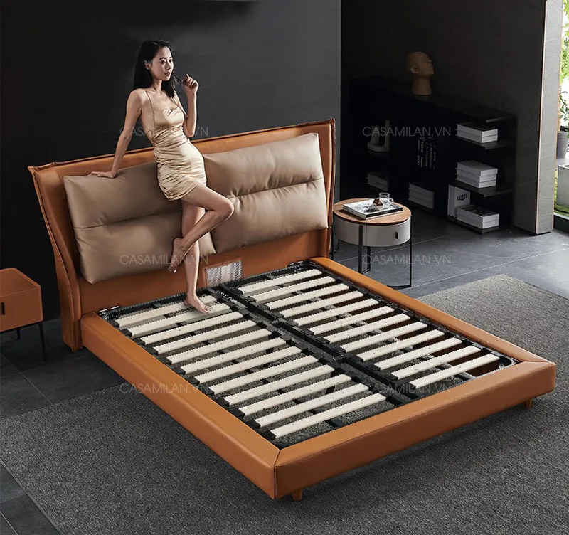 Dát giường gỗ tự nhiên cao cấp chịu lực tốt