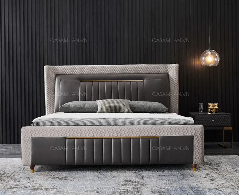 Giường ngủ hiện đại thiết kế sang trọng GD2206