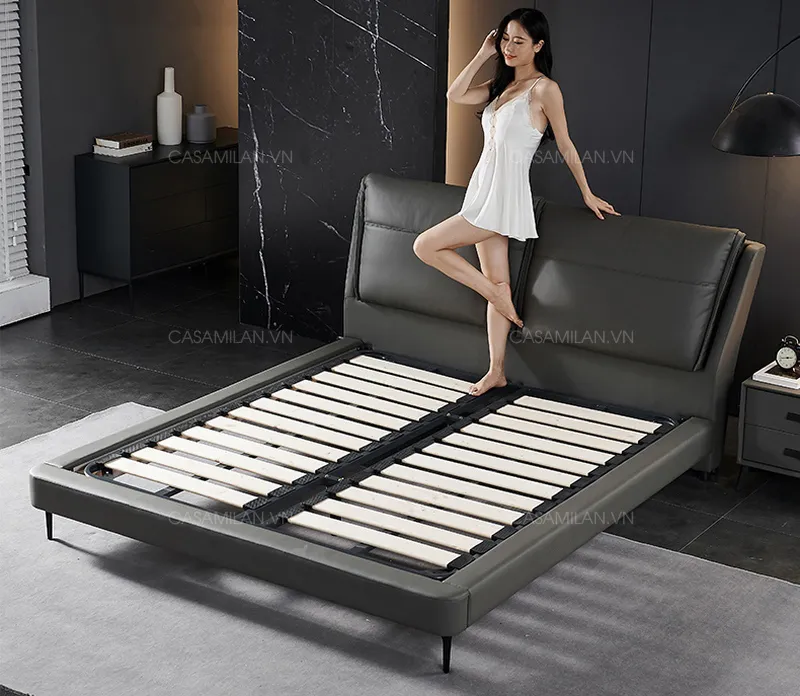 Dát giường gỗ cao cấp chắc chắn chịu lực tốt