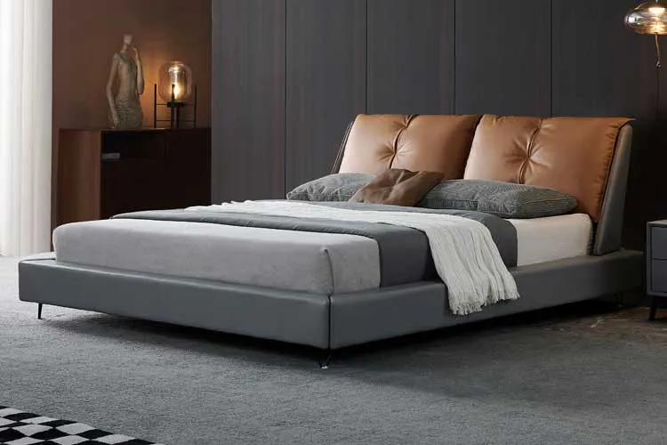 Giường ngủ hiện đại màu sắc ấn tượng GD319