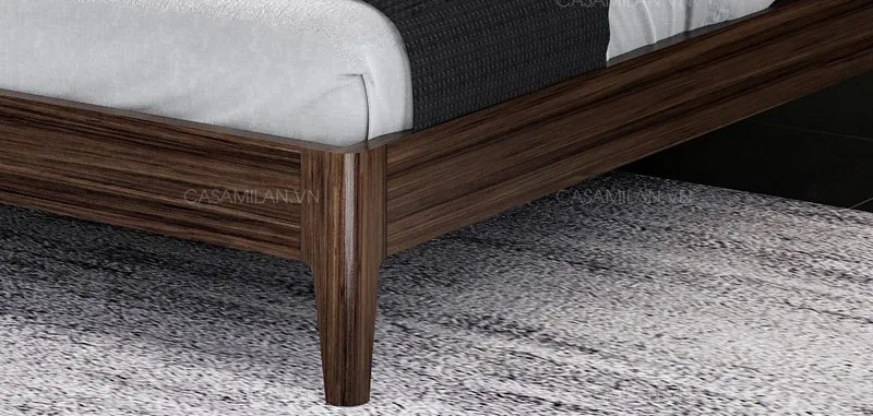 Chân giường gỗ hiện đại thiết kế đơn giản