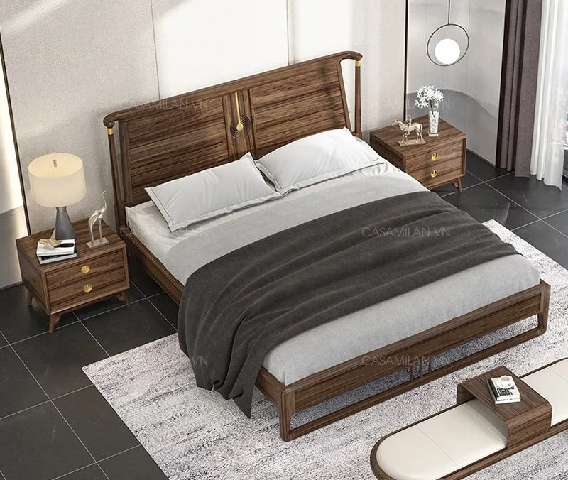 Dát giường ngủ gỗ cao cấp chịu lực tốt