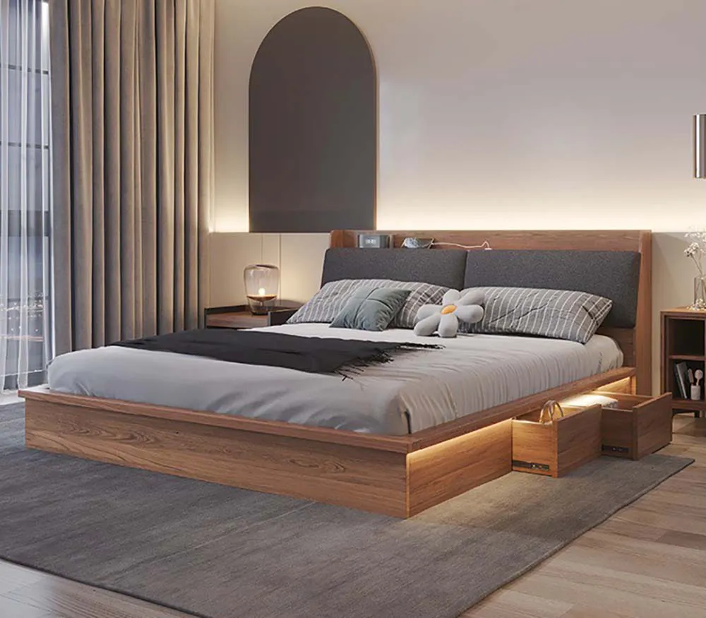 Ưu điểm giường ngủ gỗ công nghiệp
