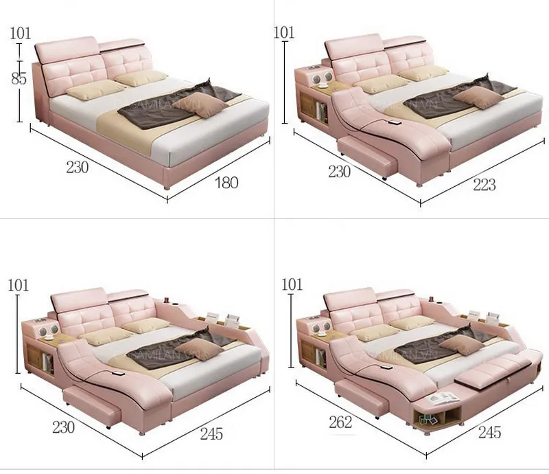 Giường ngủ đa năng thông minh GSB21