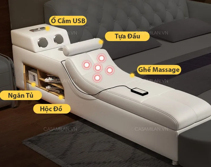 Ghế massage, giường cao cấp GSB28