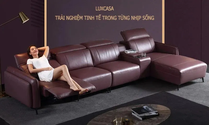 Phòng khách hẹp có nên mua sofa thông minh