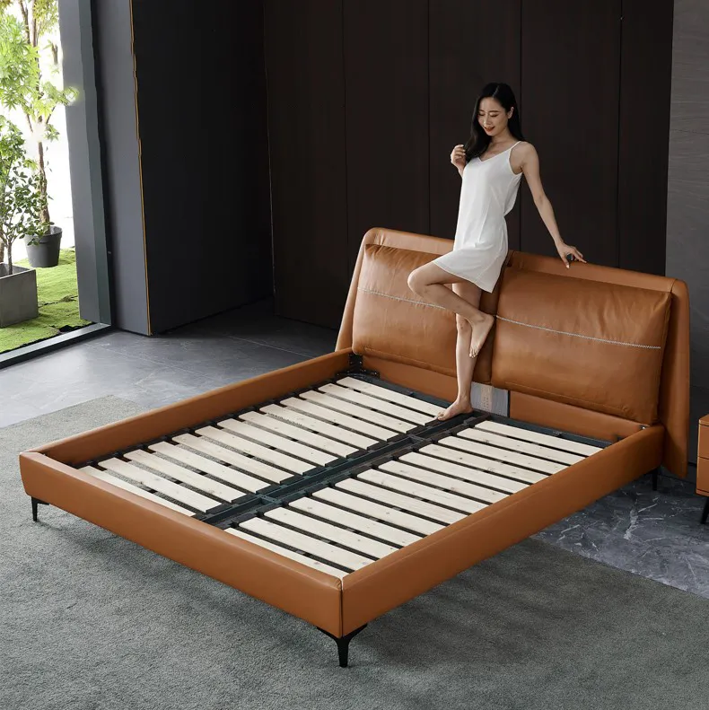 Khung giát giường gỗ tự nhiên cao cấp bền chắc