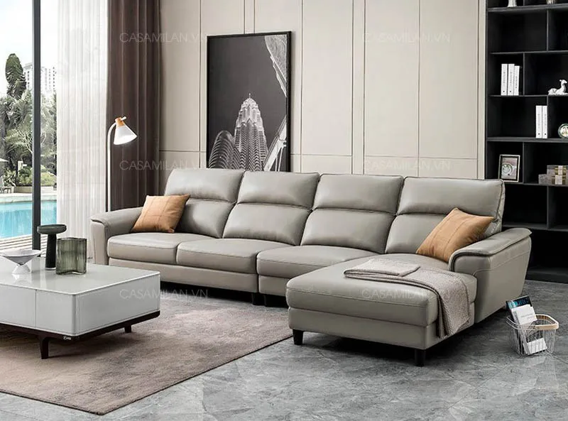 Bộ sofa da đẹp SF1217