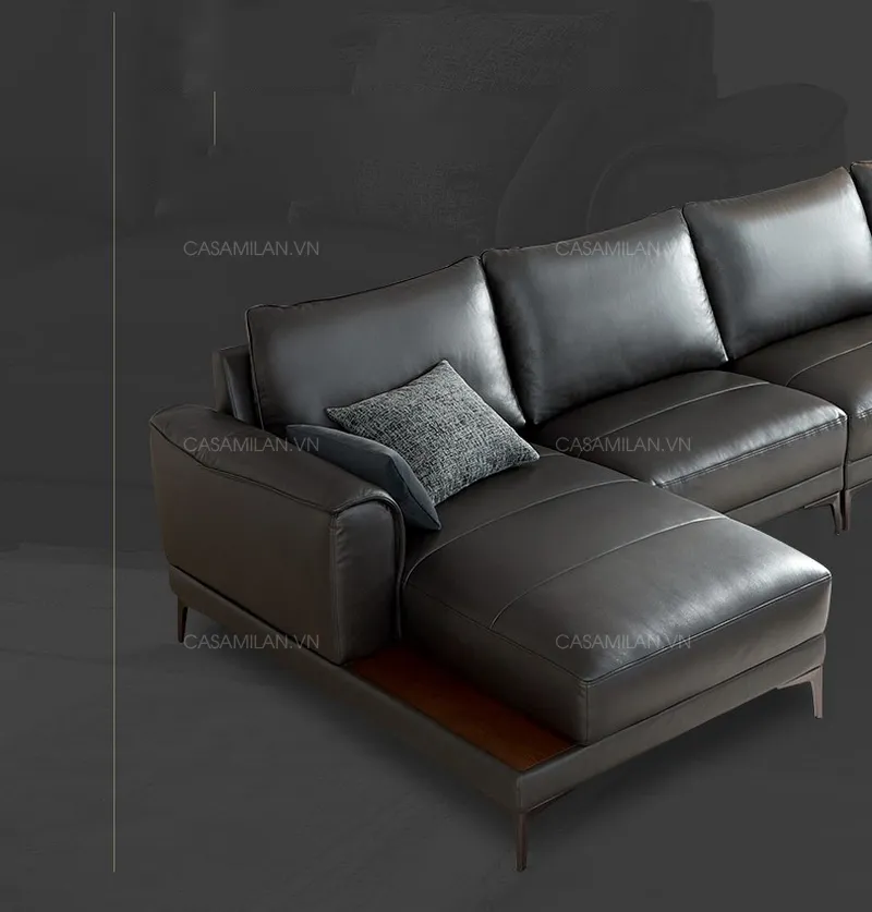 Sofa da đẹp hình chữ L SF1226