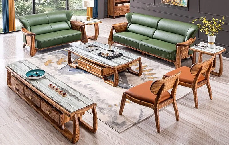 Mẫu sofa gỗ đẹp - SF1306