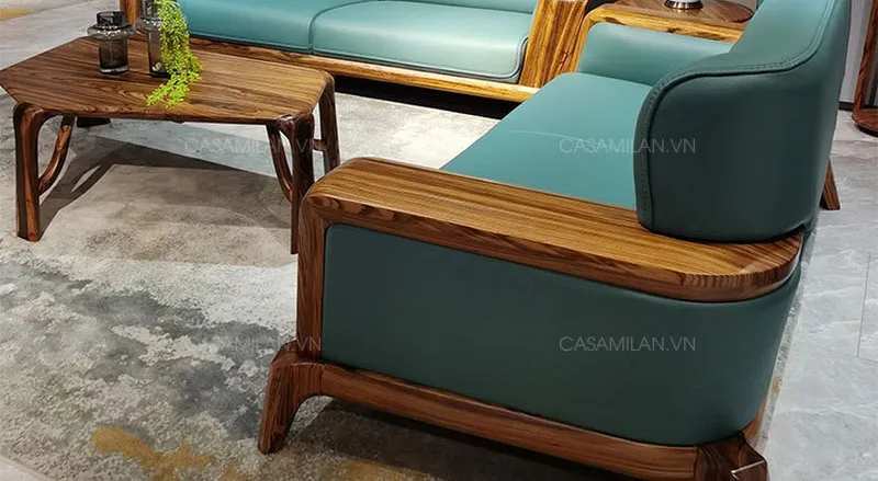 mẫu sofa gỗ đẹp